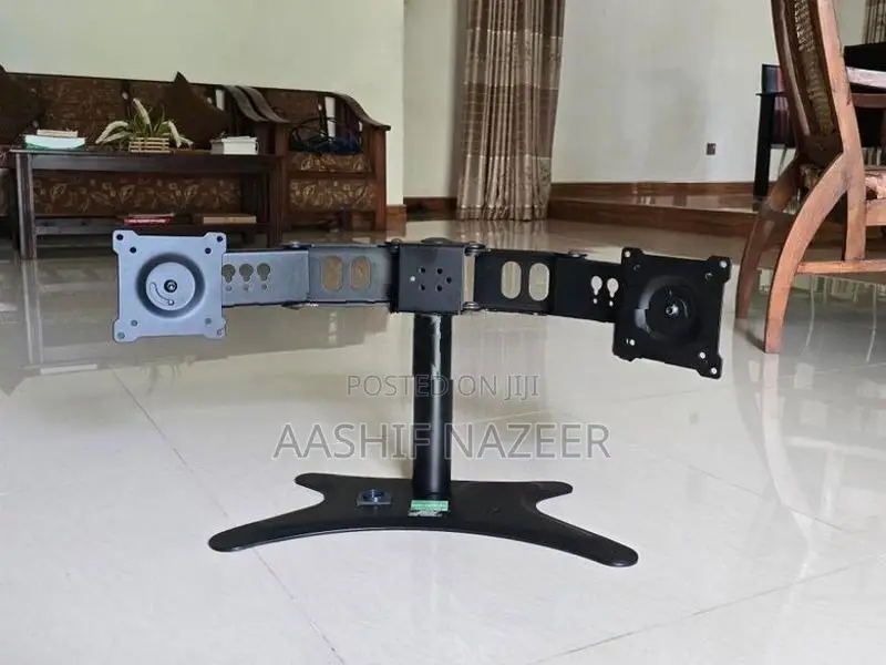 Premium Dual Monitor Stand (Up to 32" + 32")