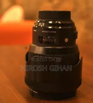 Nikon D750 WITH 85mm Art Lens
