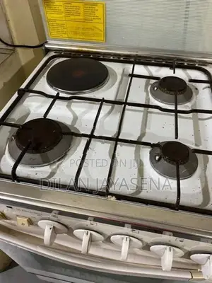 4 Burner Gas Stove with Oven