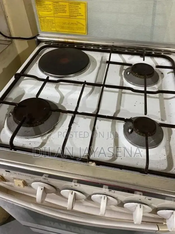 4 Burner Gas Stove with Oven