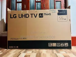 LG 55” 4K UHD Smart TV (AI ThinQ | webOS)