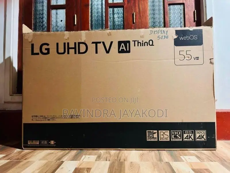 LG 55” 4K UHD Smart TV (AI ThinQ | webOS)