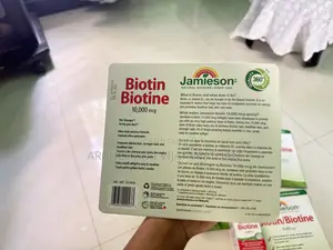 Jamieson Biotin 10,000 MCG – 150 Softgels | Imported From Canada