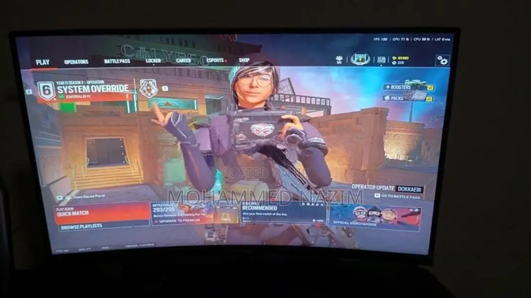 ViewSonic VX2719-PC-MHD 27” Curved Gaming Monitor