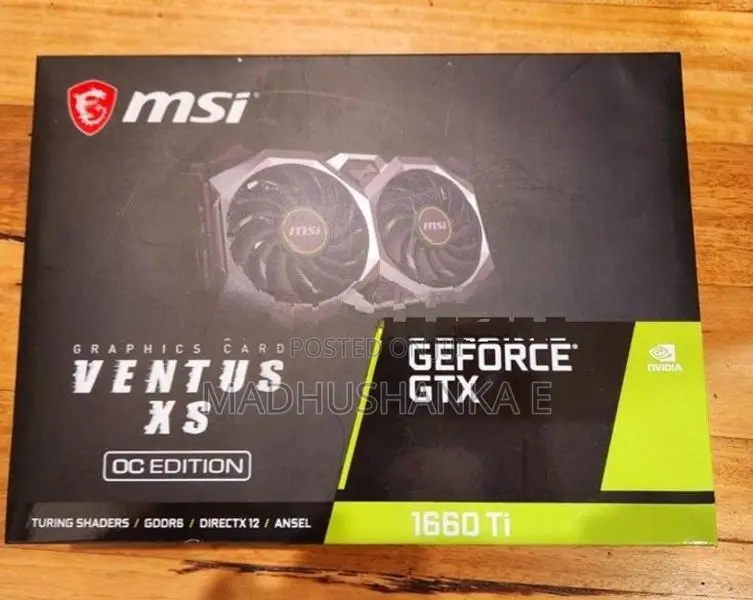 MSI NVIDIA GeForce GTX 1660 Ti
