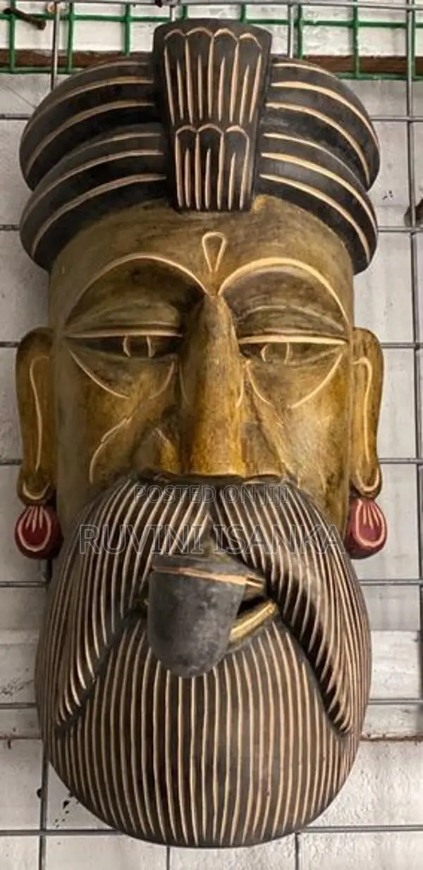 wooden mask