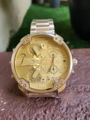 Diesel TIMEFRAME DZ7399 Gold Military