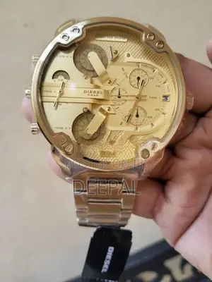 Diesel TIMEFRAME DZ7399 Gold Military