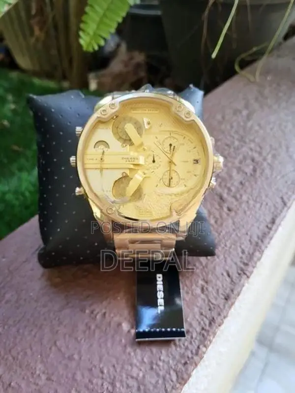 Diesel TIMEFRAME DZ7399 Gold Military