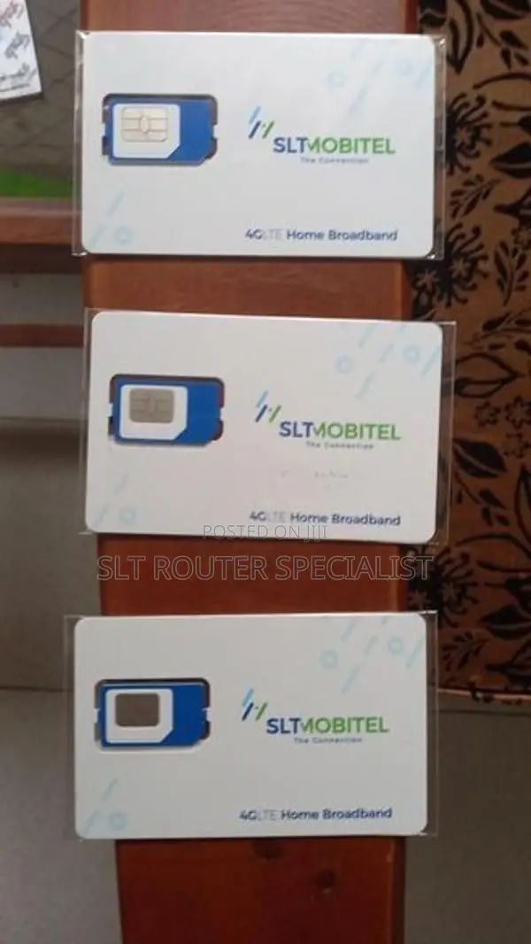 SLT Pre-paid Broadband SIM