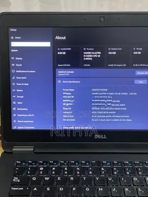 Dell Latitude E7270 I5 6th Gen