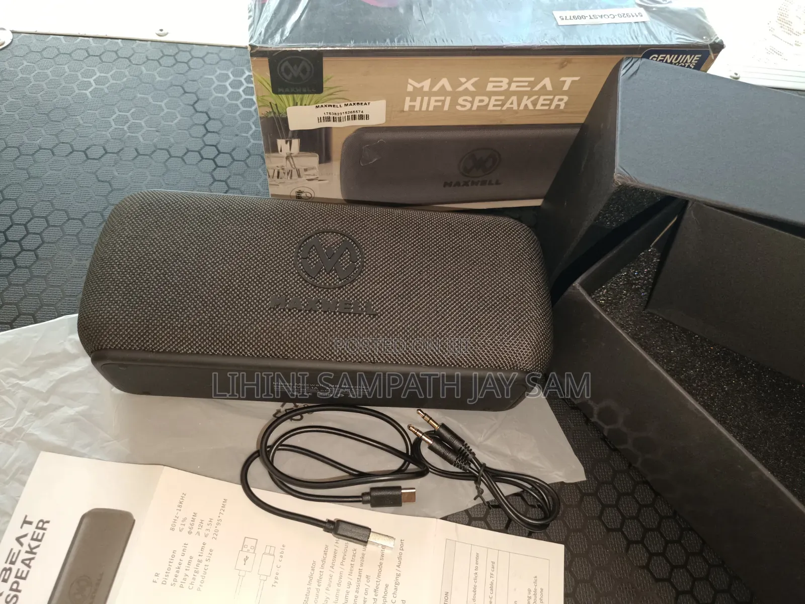 Maxwell Max Beat 60w Bluetooth Speaker for Sale