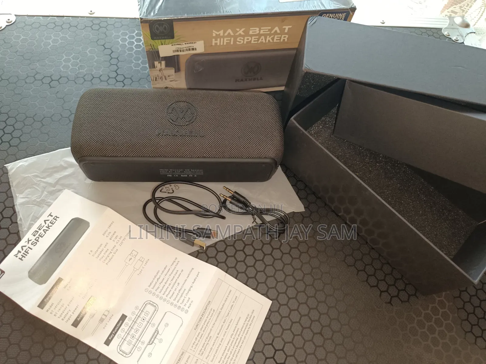 Maxwell Max Beat 60w Bluetooth Speaker for Sale