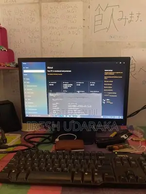 Dell Computer with HP Monitor