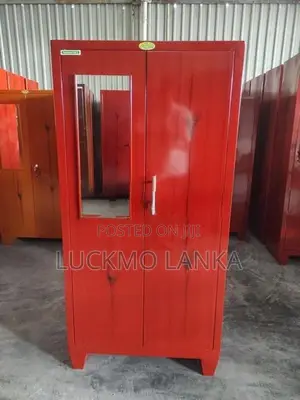 New 5x2.5 Size Steel Cupboard With Mirror (S4)