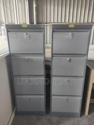 New Steel Unit 4 File Locker Set (S12)