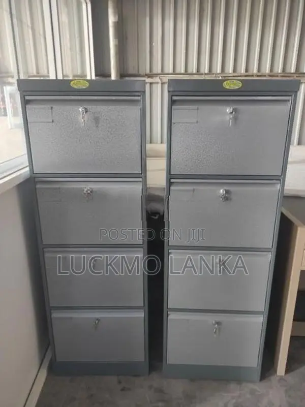 New Steel Unit 4 File Locker Set (S12)