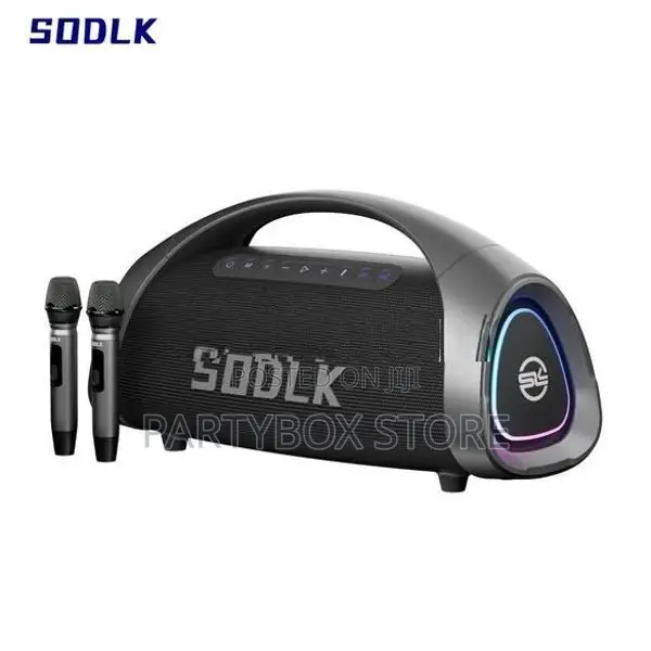 Sodlk 2026 New S1617 Outdoor Boombox Speakers with Dual Mic (320W)