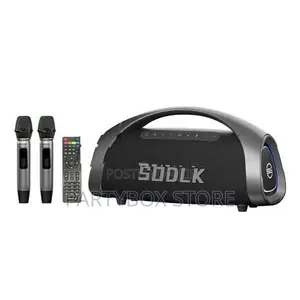Sodlk 2026 New S1617 Outdoor Boombox Speakers with Dual Mic (320W)