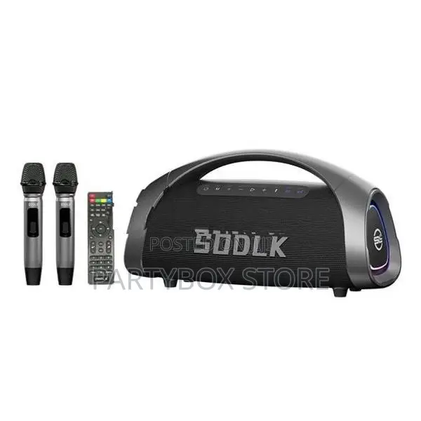 Sodlk 2026 New S1617 Outdoor Boombox Speakers with Dual Mic (320W)