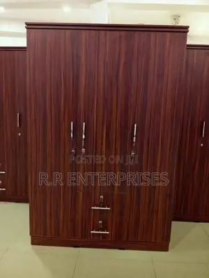 3D Melamine Wardrobe