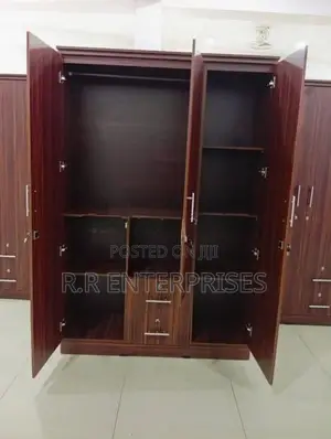 3D Melamine Wardrobe