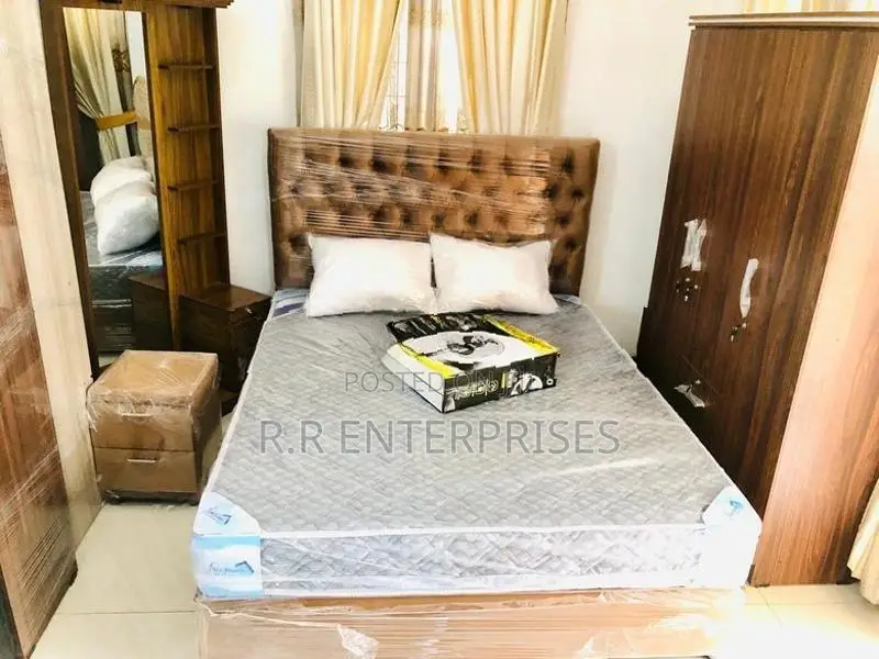 6*5ft Bed with Spring Mattress