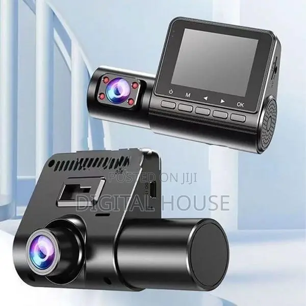 camera car dash 12mp HD Front + inside revers recording 3in1 - new
