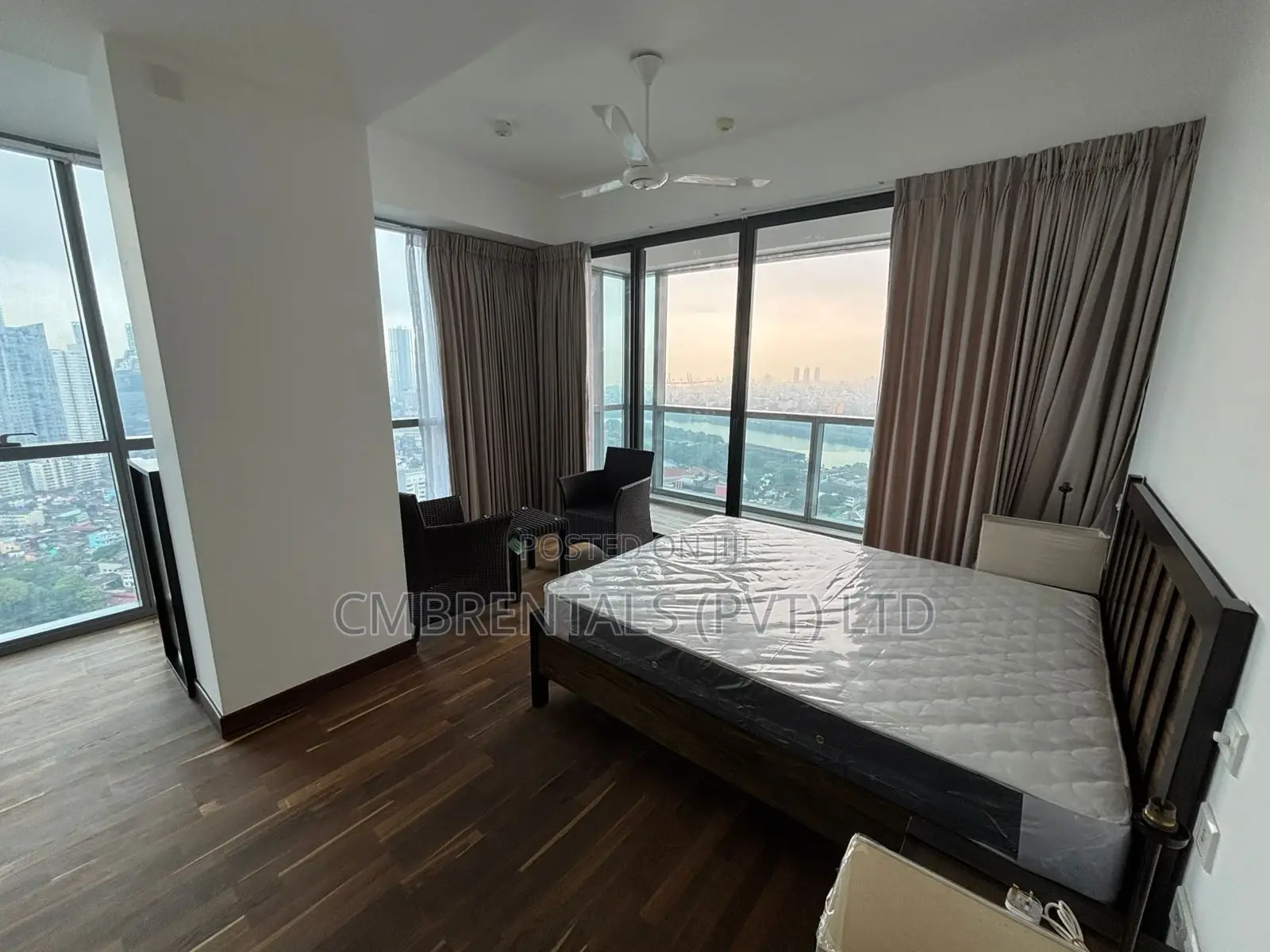 Furnished 3bdrm Apartment in Slave Island for rent