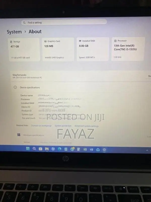 HP 250 G10 Laptop 13th Gen Intel Core i5