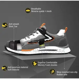 Branded safety shoes