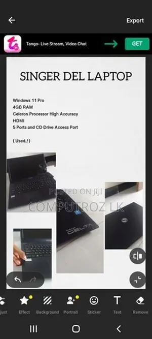 Singer Laptop