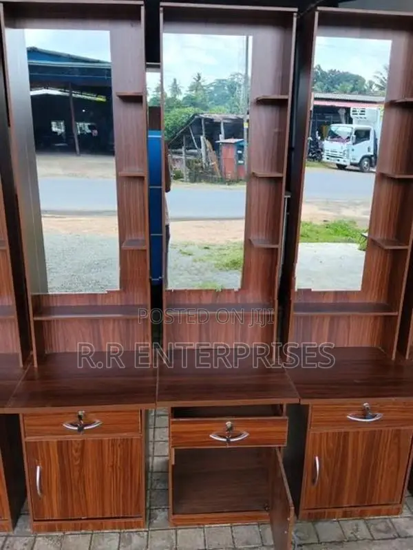 One Door Modern Melamine Dressing Table