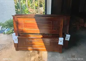 6-4ft Teak Box Double Bed