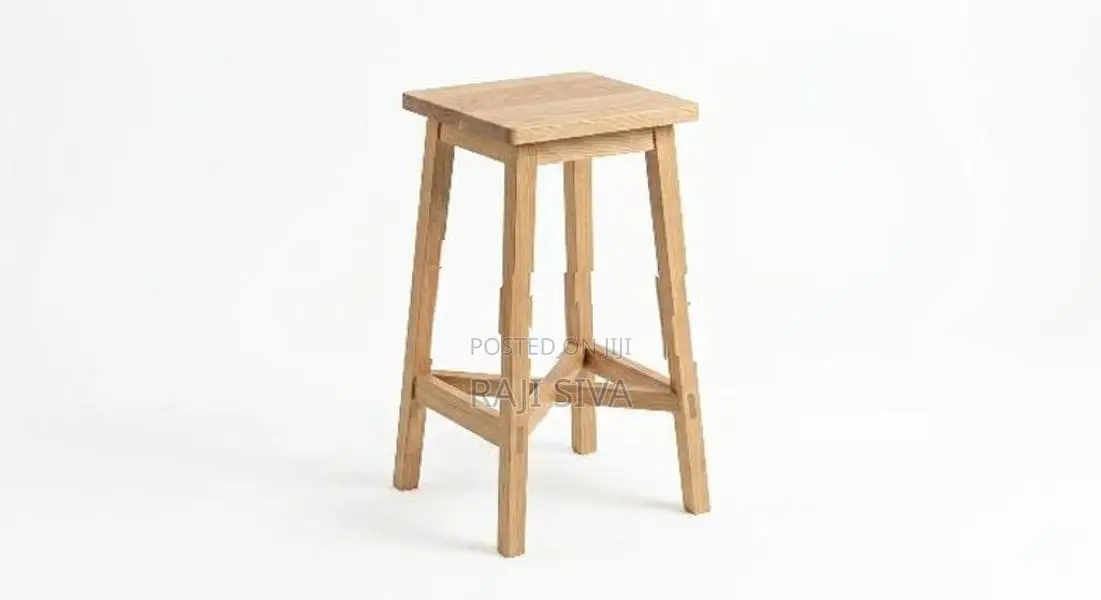 Mahogany Wood Stool