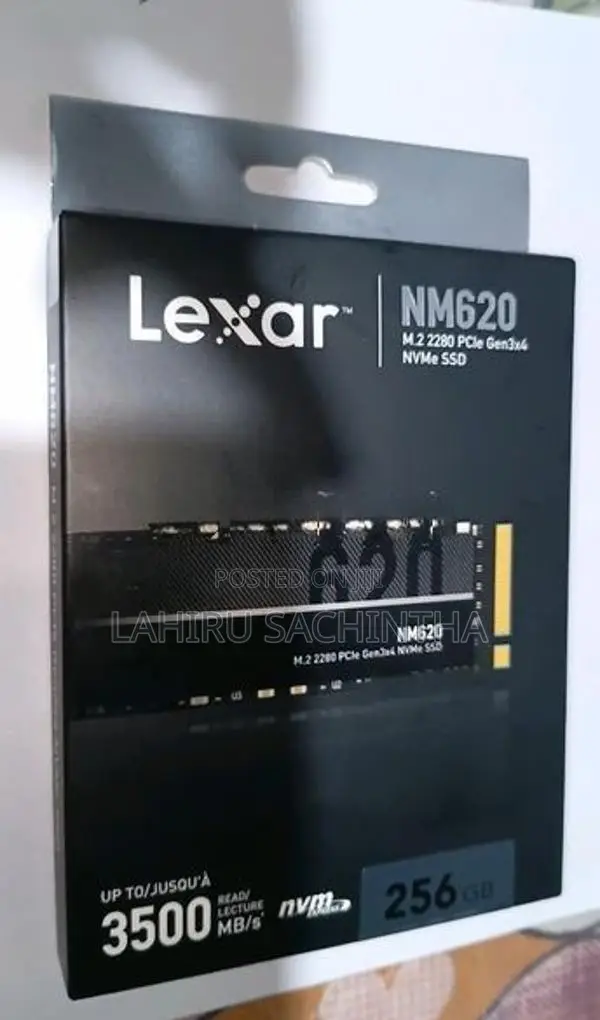 Lexar NM620 M2 Gen3x4 NVMe 256GB