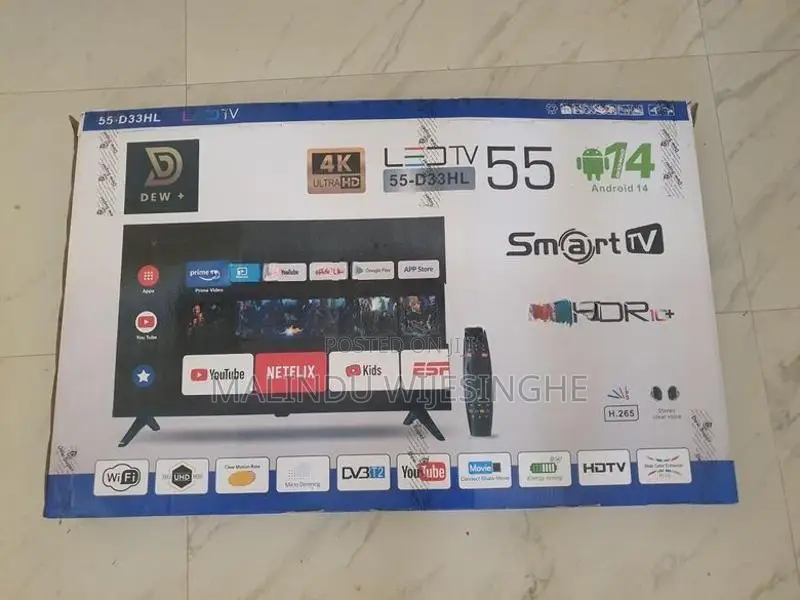 Dew+ 55" 4K Ultra HD Smart TV