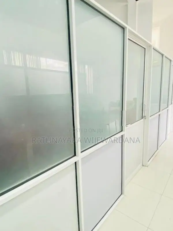 Aluminum Office Partitions Setup