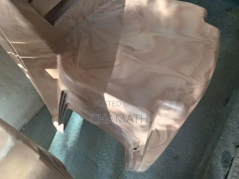 Four Chairs with A Table (plastic)