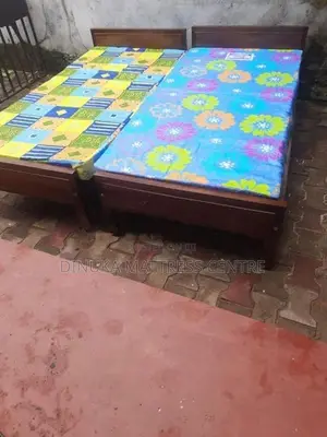 Bed with mattress 6×3ft