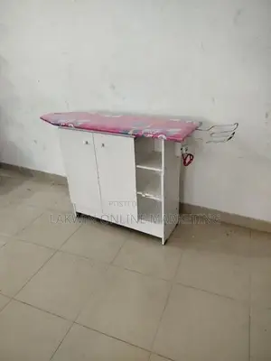 White Iron Cupboard