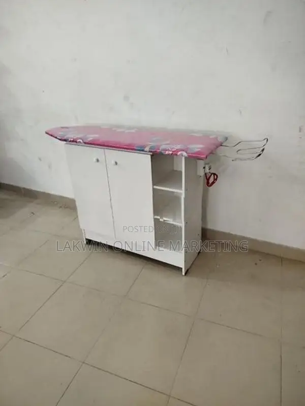 White Iron Cupboard