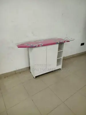 White Iron Cupboard