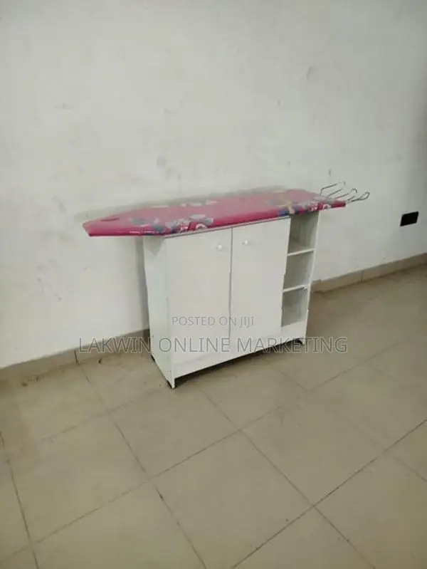 White Iron Cupboard