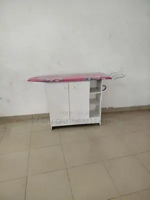 White Iron Cupboard