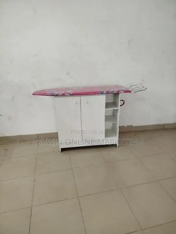 White Iron Cupboard