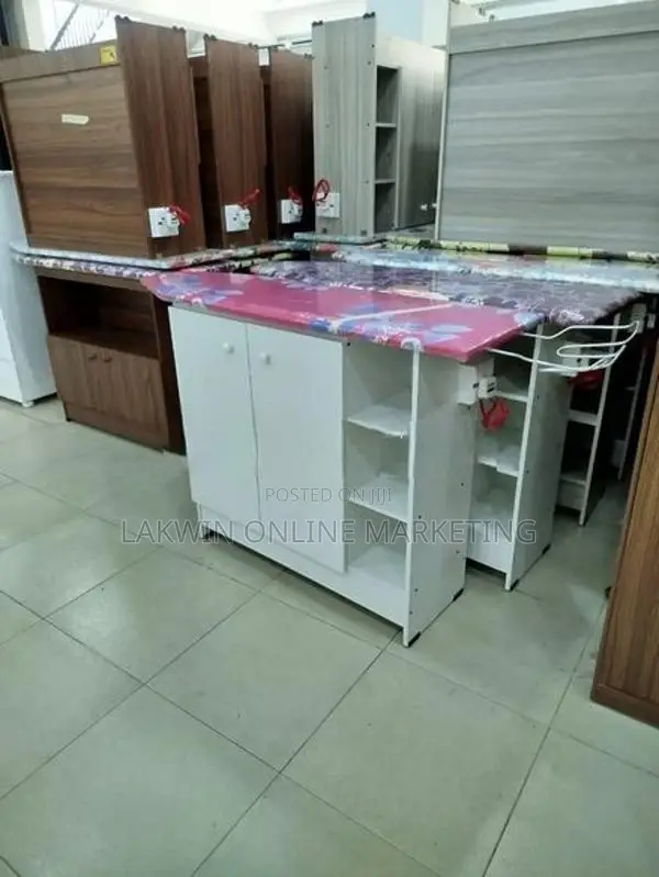 White Iron Cupboard