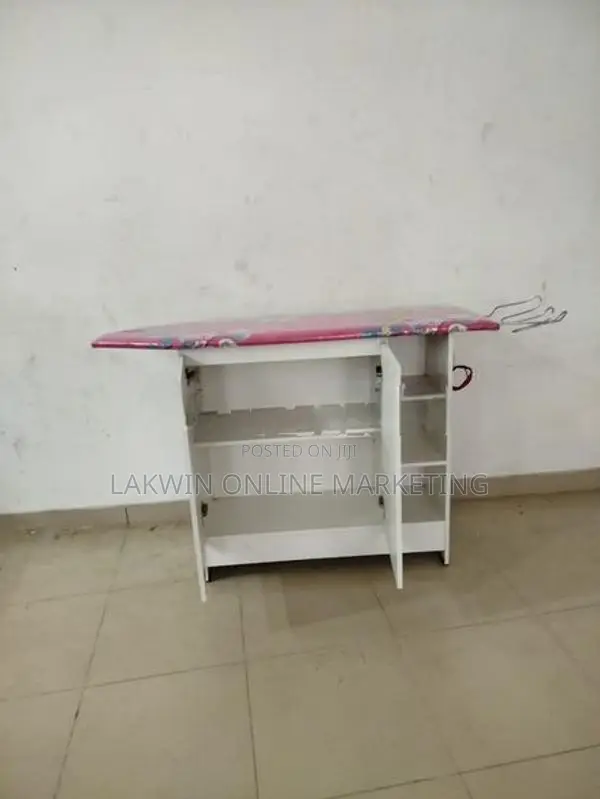 White Iron Cupboard