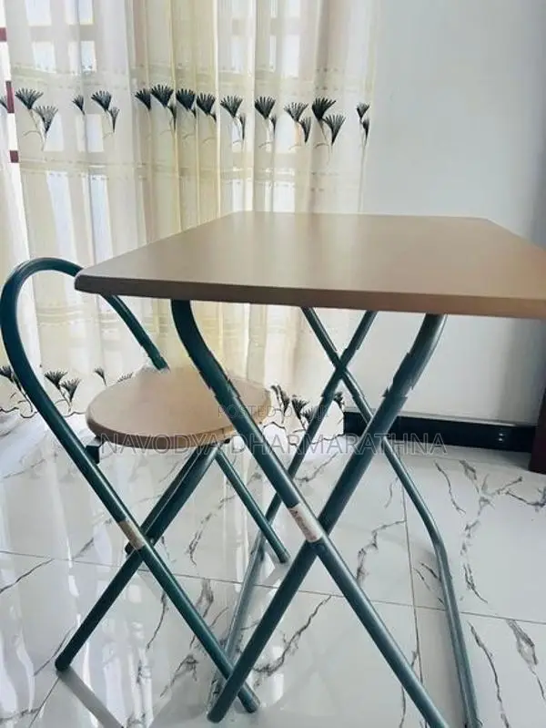 Adjustable Table with Chair