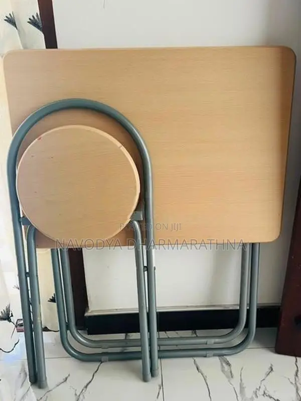 Adjustable Table with Chair